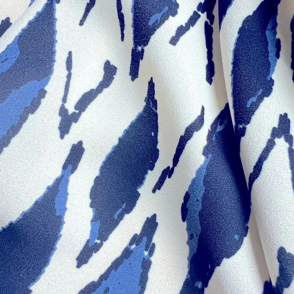 Vici Blue & Cream Dress - Picture 9 of 9